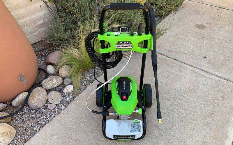 greenworks pressure washer owners manual