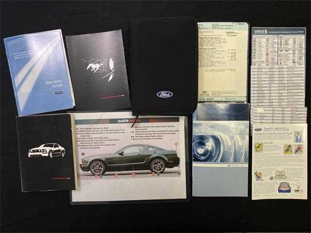 2008 ford mustang gt owners manual