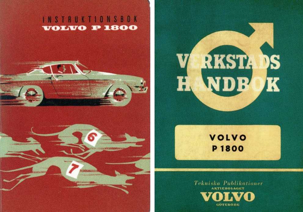 volvo p1800 owners manual