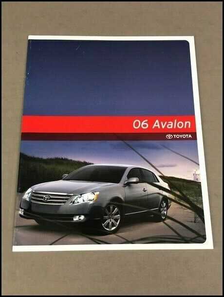 2014 toyota avalon owners manual