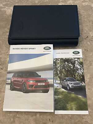 2020 range rover sport owners manual