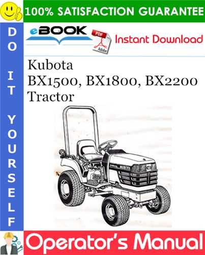 kubota bx2200 owners manual