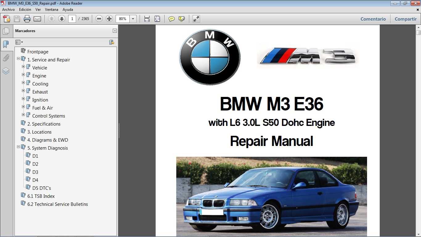 e36 m3 owners manual