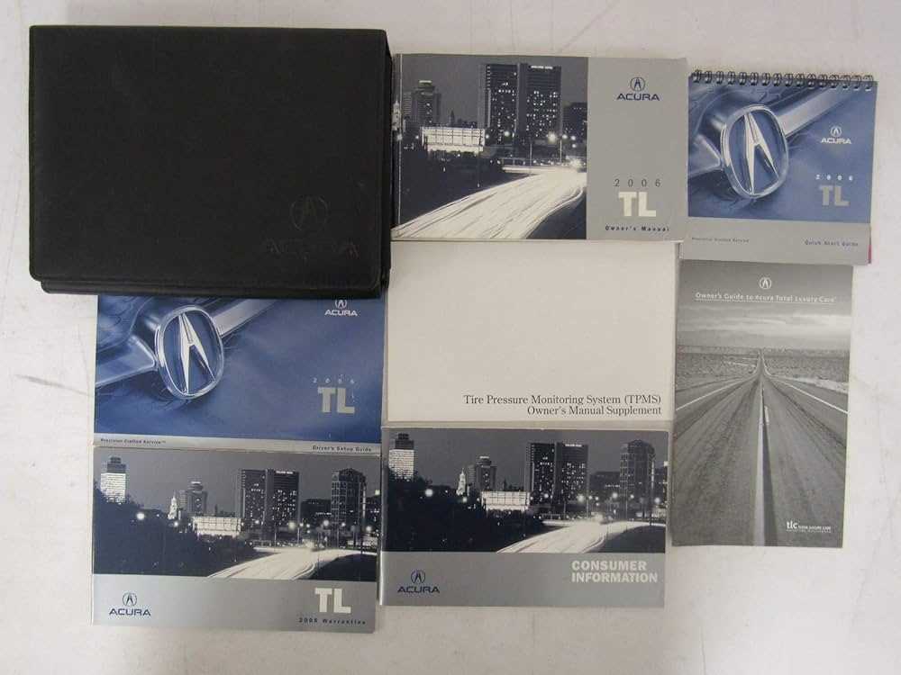 2005 acura tl owners manual