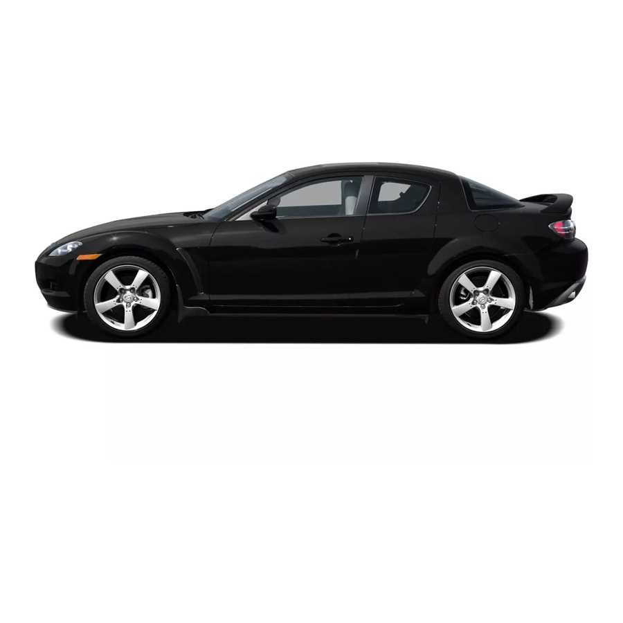 2004 mazda rx 8 owners manual