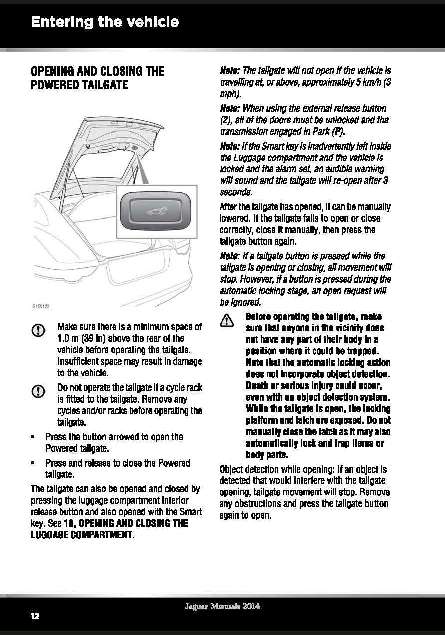 2015 jaguar f type owners manual