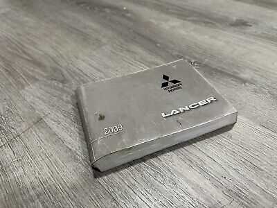 2009 lancer owners manual