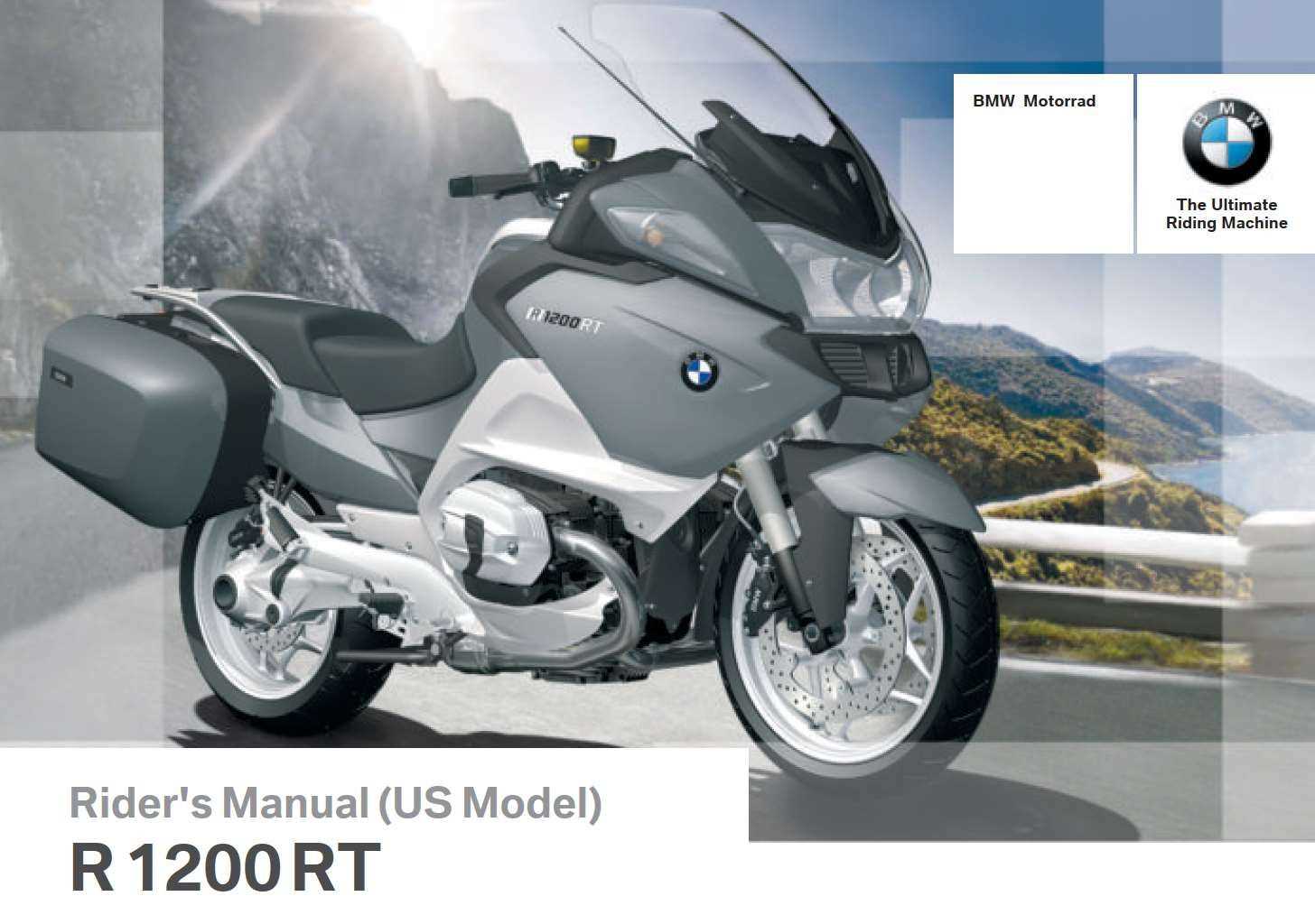 2013 bmw r1200rt owners manual