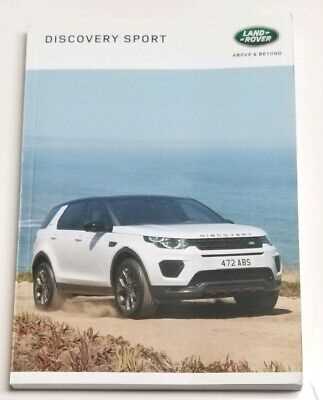 2019 land rover discovery owners manual