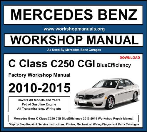 mercedes c250 owners manual