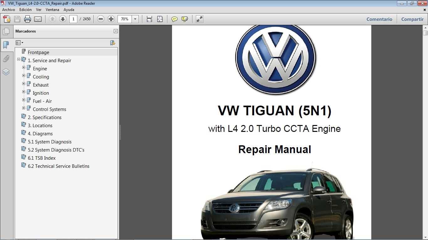 2012 volkswagen tiguan owners manual