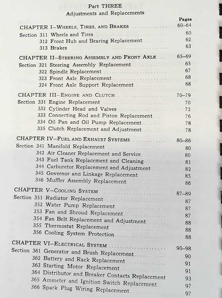 ford 8n owners manual