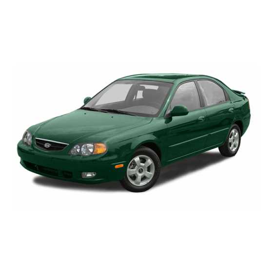 2004 kia spectra owners manual