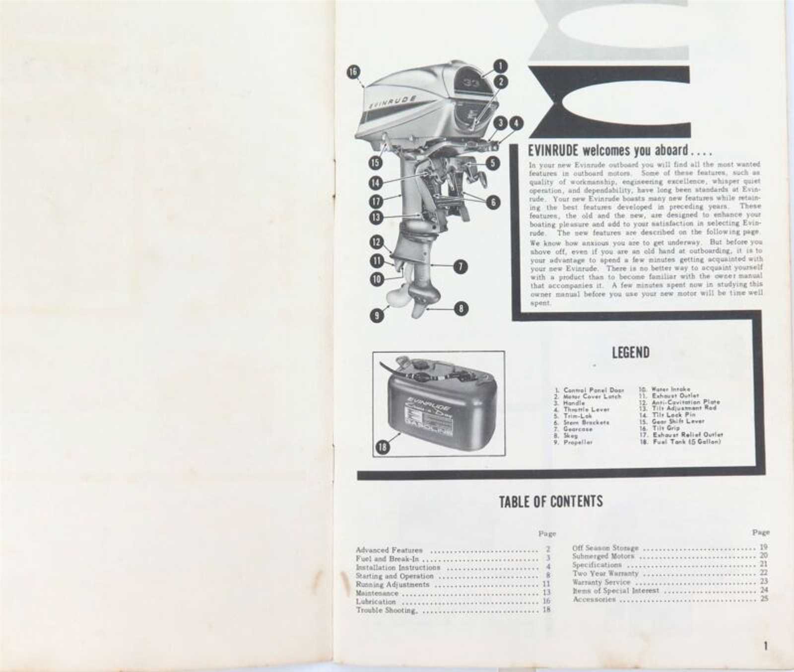 evinrude 9.9 owners manual