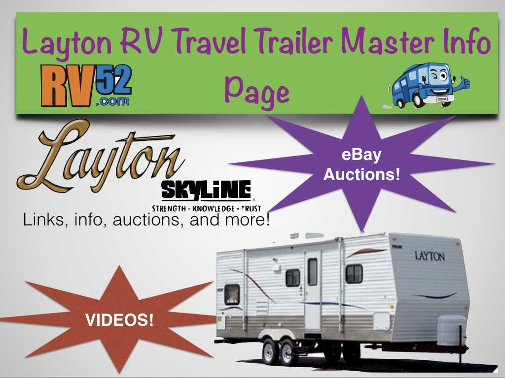 skyline travel trailer owners manual