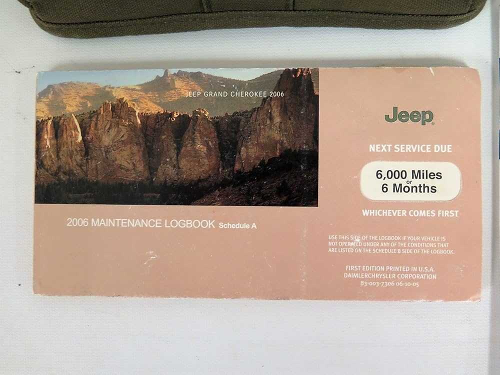 2006 jeep grand cherokee limited owners manual