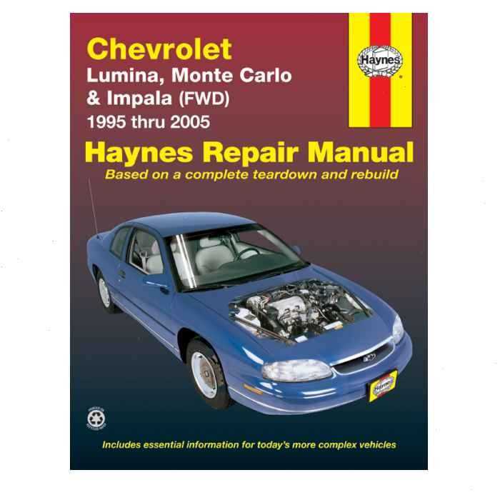 2004 chevrolet impala owners manual