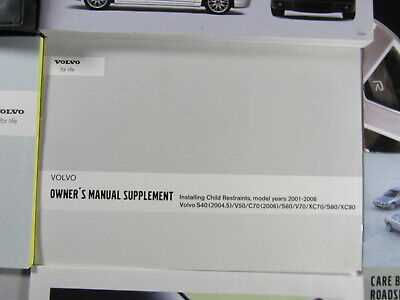 2006 volvo s60 owners manual