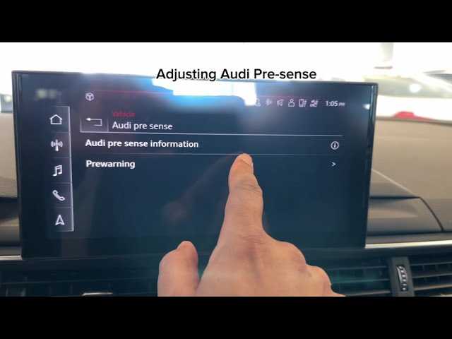 audi pre sense currently restricted see owners manual