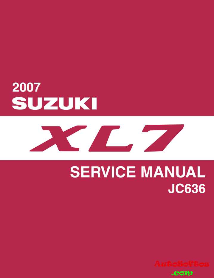 2008 suzuki xl7 owners manual