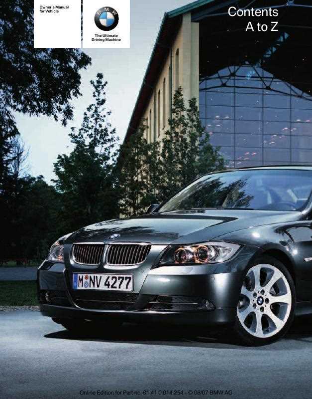 2008 bmw 335xi owners manual