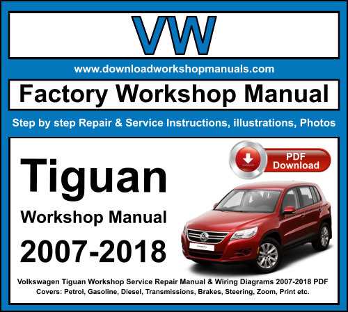 2018 vw tiguan owners manual