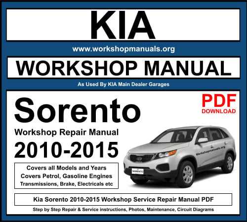 2015 kia sorento lx owners manual