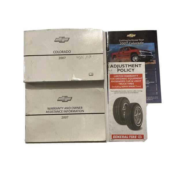 2007 chevy colorado owners manual