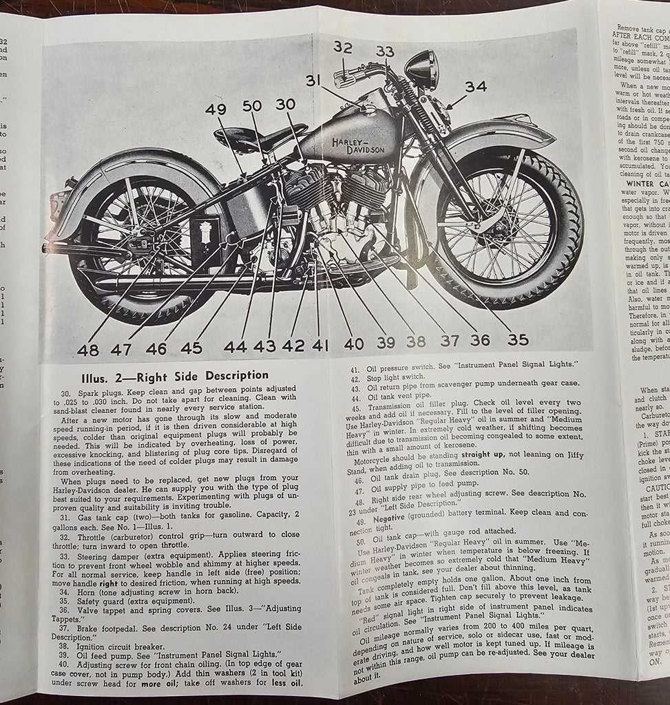 harley davidson motorcycle owners manuals