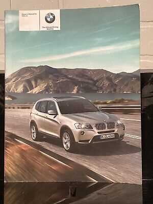 2011 bmw x3 owners manual