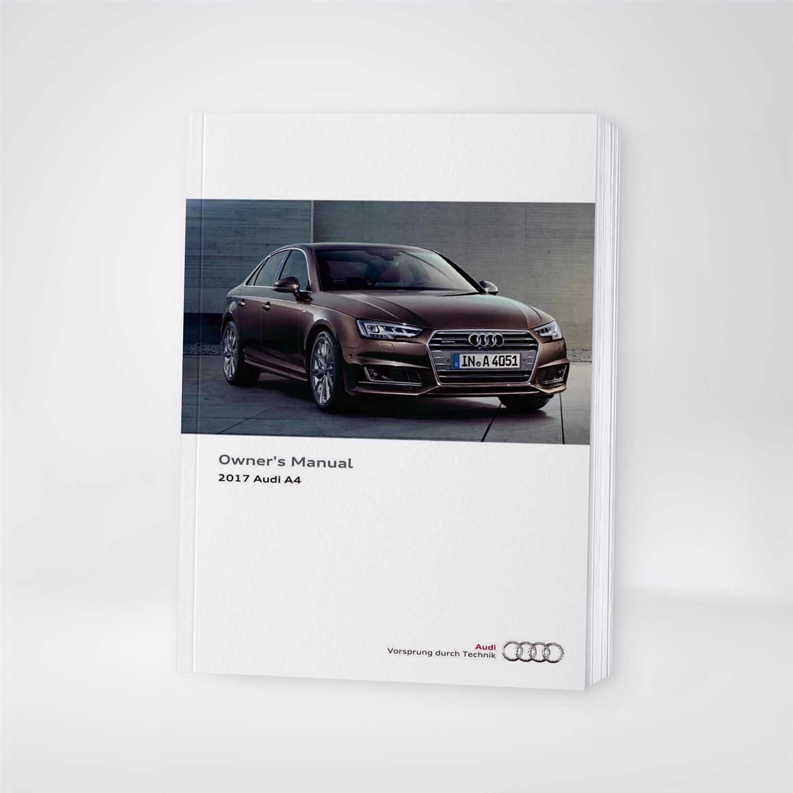 2017 a4 owners manual