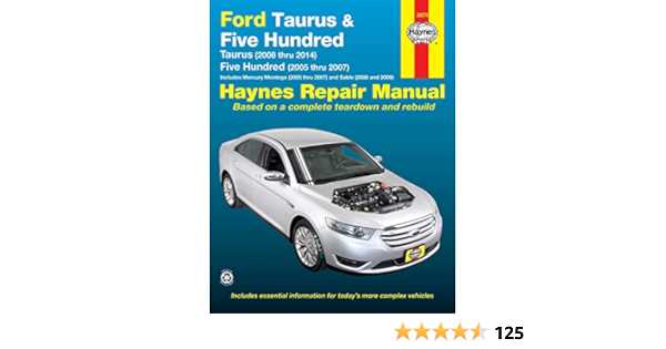 2005 ford 500 owners manual