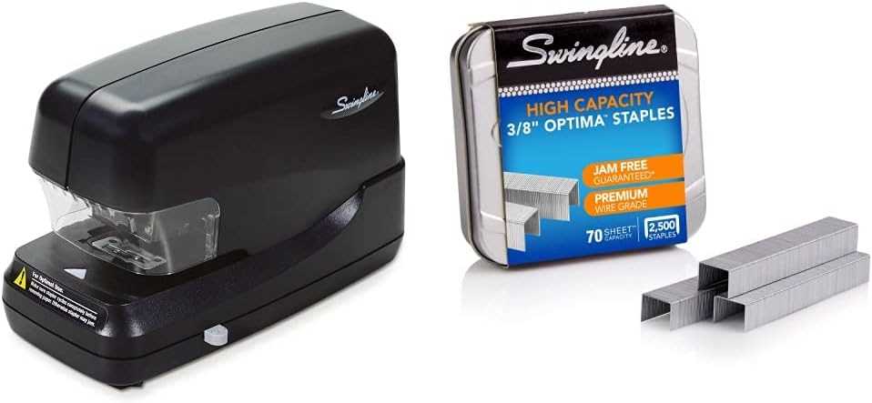 swingline optima 70 electric stapler owners manual