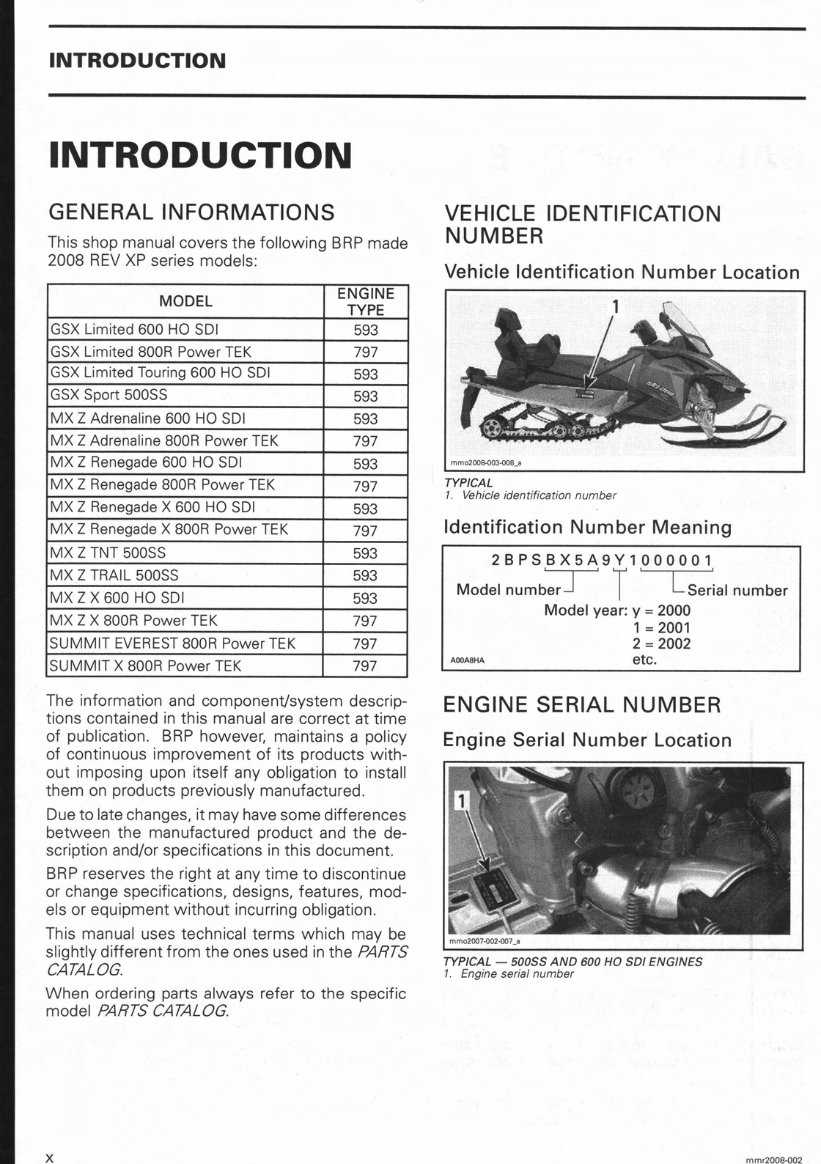 2008 ski doo mxz 800r owners manual