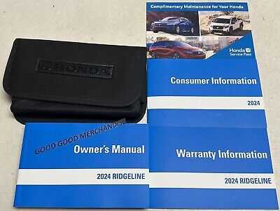 honda ridgeline owners manual 2019