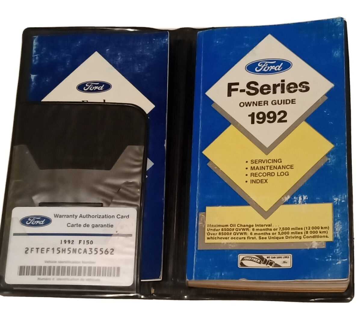 1992 ford f150 owners manual