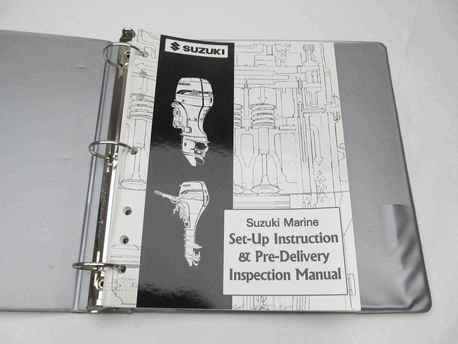 suzuki outboard motor owners manual