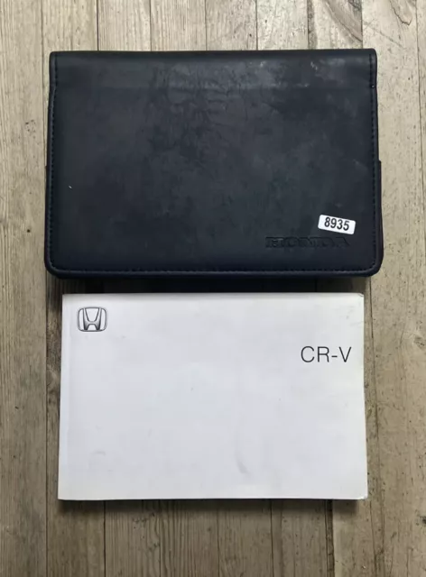 2007 honda cr v owners manual