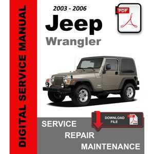 jeep wrangler tj owners manual