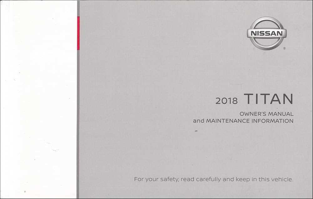 2018 nissan titan owners manual