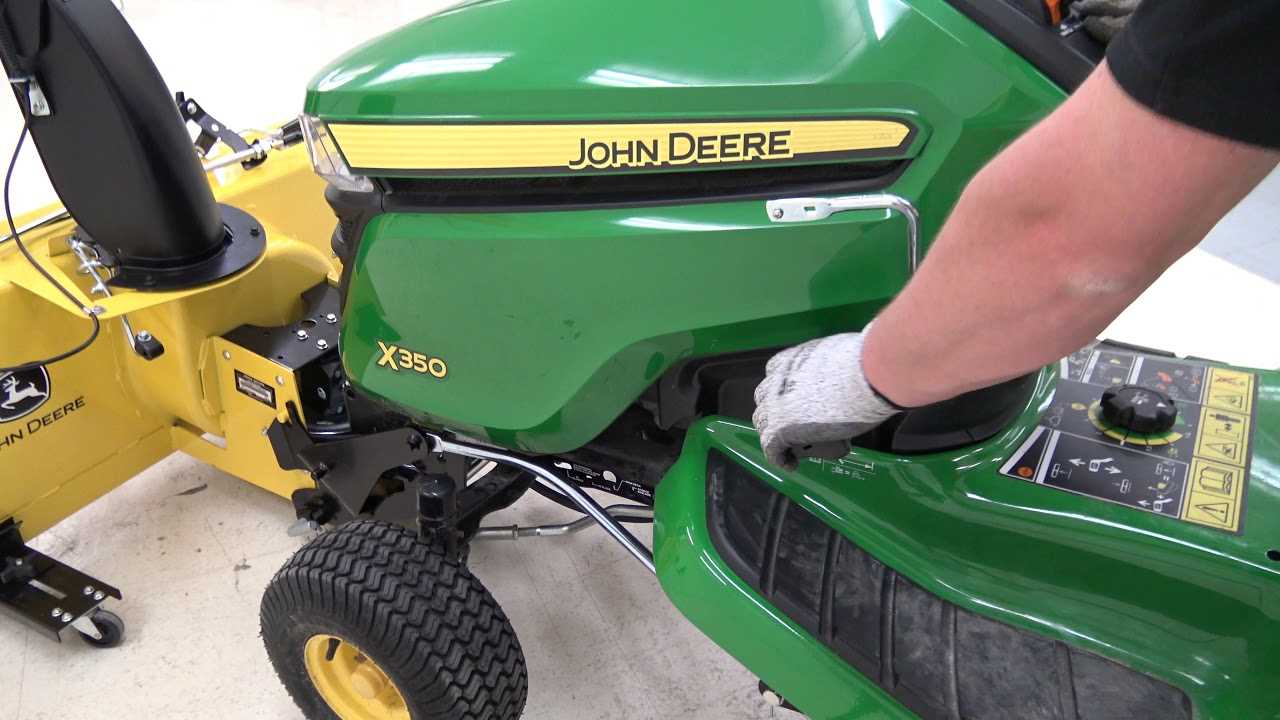 john deere x330 owners manual