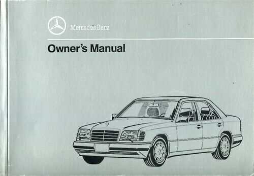 mercedes benz e320 owners manual