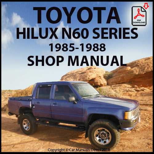 1988 toyota pickup owners manual