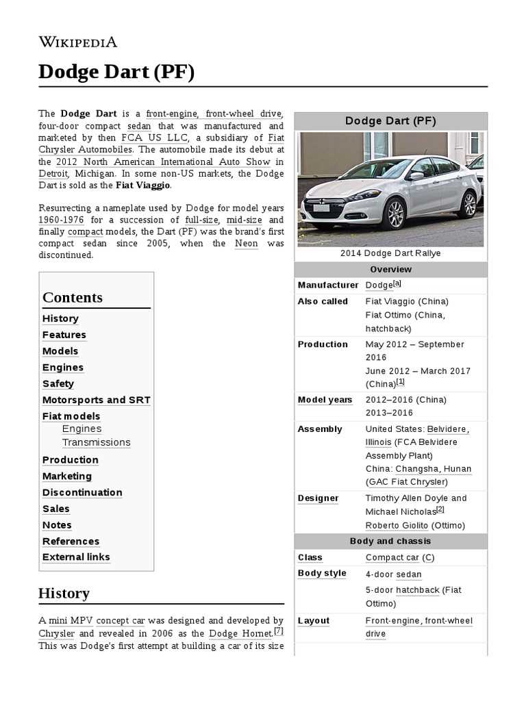 2014 dodge dart gt owners manual