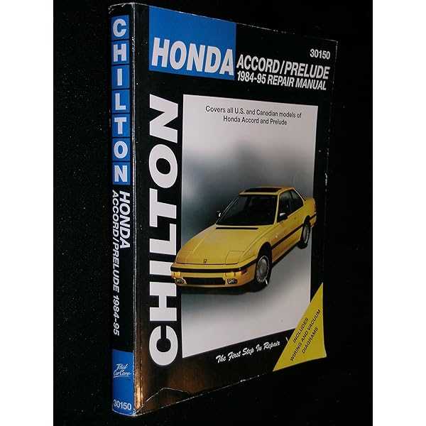 1990 honda accord owners manual