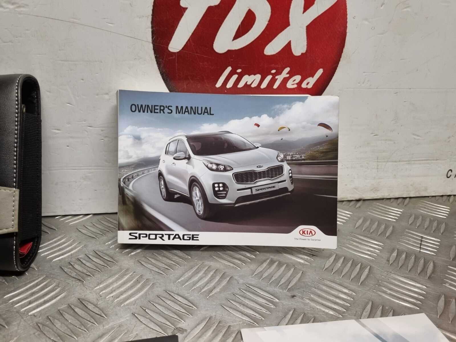 2016 kia sportage owners manual