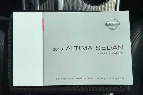 owners manual 2013 nissan altima