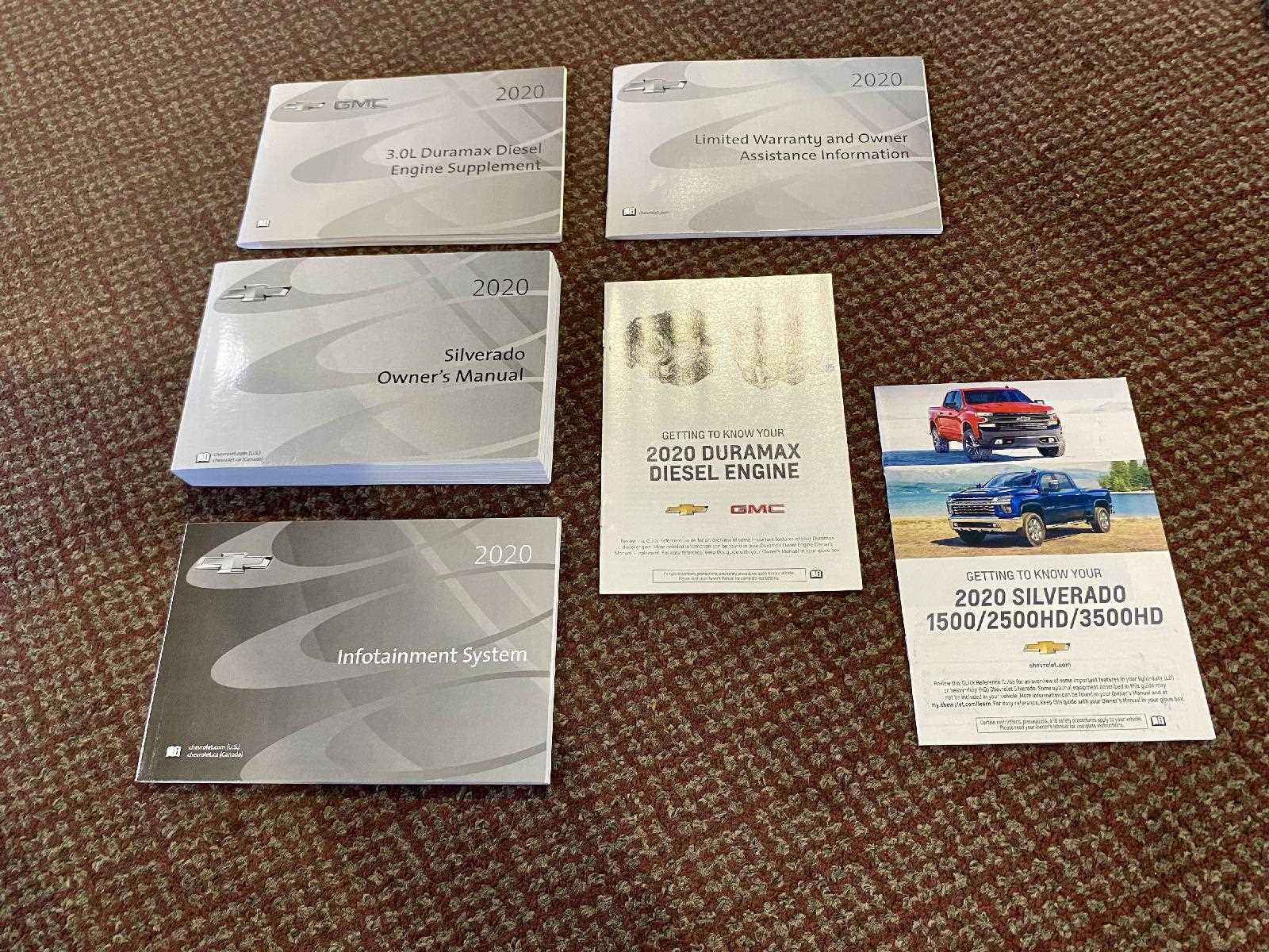 2020 chevrolet silverado 1500 owners manual