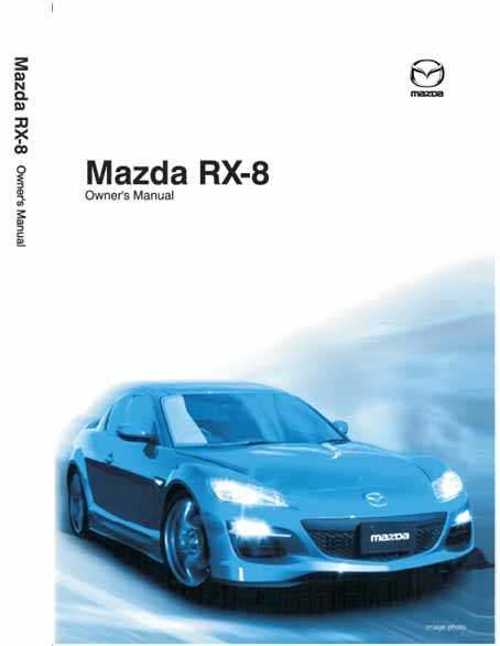 mazda rx 8 owners manual