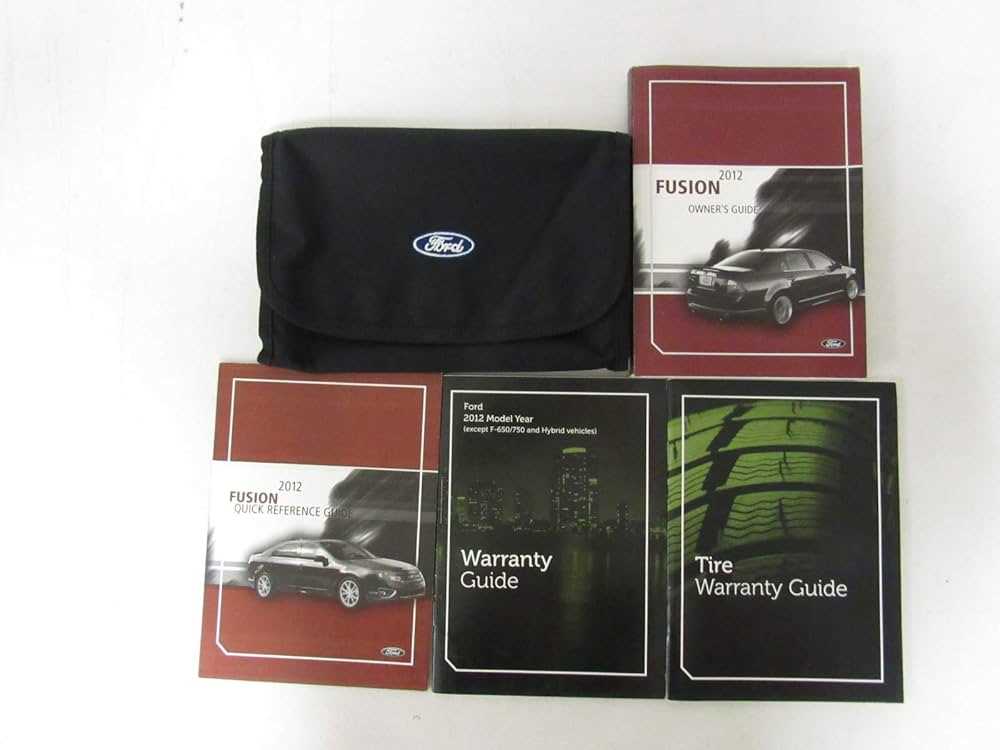 owners manual for 2012 ford fusion